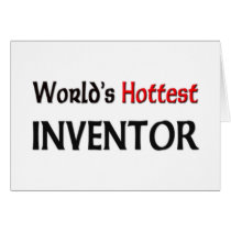 Worlds Hottest Inventor cards