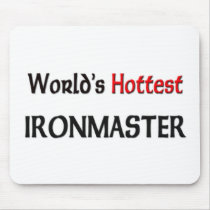 Worlds Hottest Ironmaster mousepads by tshirtshirts Worlds Hottest Ironmaster mousepads