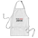 Worlds Hottest Janitor aprons by tshirtshirts Worlds Hottest Janitor aprons
