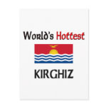 World's Hottest Kirghiz Post Card
