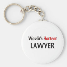 Worlds Hottest Lawyer Keychain
