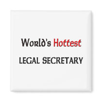 Worlds Hottest Legal Secretary magnets