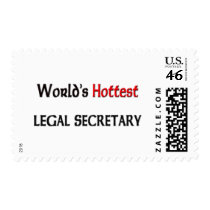 Worlds Hottest Legal Secretary postage