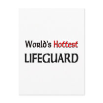 Worlds Hottest Lifeguard postcards