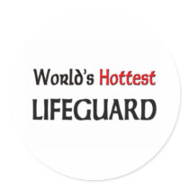 Worlds Hottest Lifeguard stickers