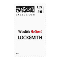 Worlds Hottest Locksmith postage by tshirtshirts Worlds Hottest Locksmith postage