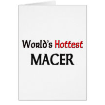 Worlds Hottest Macer Cards