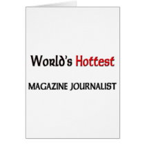Worlds Hottest Magazine Journalist cards