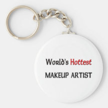 Worlds Hottest Makeup Artist Key Chain