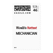 Worlds Hottest Mechanician postage