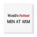 Worlds Hottest Men At Arm magnets