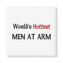 Worlds Hottest Men At Arm magnets