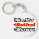 World's Hottest Mormon Key Chain