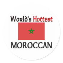 World's Hottest Moroccan stickers by flagshirt World's Hottest Moroccan stickers