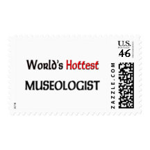 Worlds Hottest Museologist Postage