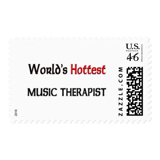 Worlds Hottest Music Therapist Postage