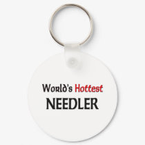 Worlds Hottest Needler keychains by tshirtshirts Worlds Hottest Needler keychains