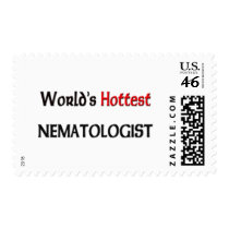Worlds Hottest Nematologist postage by tshirtshirts Worlds Hottest Nematologist postage