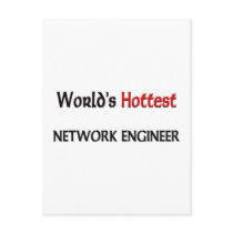 Worlds Hottest Network Engineer postcards