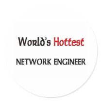Worlds Hottest Network Engineer stickers