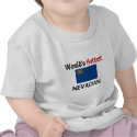 World's Hottest Nevadan t-shirts