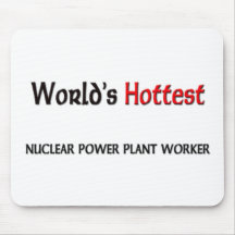 Worlds Hottest Nuclear Power Plant Worker Mouse Mats