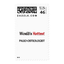 Worlds Hottest Paleo-Osteologist Postage