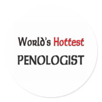 Worlds Hottest Penologist stickers