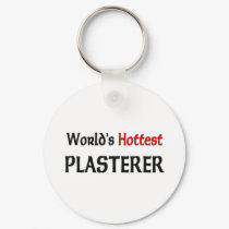 Worlds Hottest Plasterer keychains by tshirtshirts Worlds Hottest Plasterer keychains