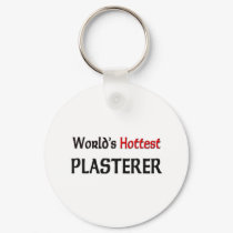 Worlds Hottest Plasterer keychains by tshirtshirts Worlds Hottest Plasterer keychains