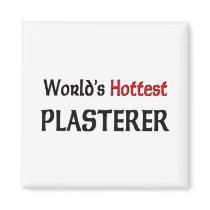 Worlds Hottest Plasterer magnets
