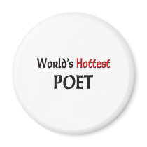 Worlds Hottest Poet magnets