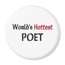 Worlds Hottest Poet magnets