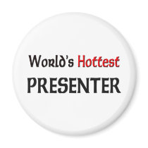 Worlds Hottest Presenter magnets