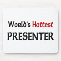 Worlds Hottest Presenter mousepads