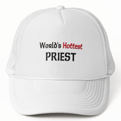Worlds Hottest Priest Mesh Hats by tshirtshirts
