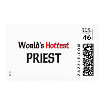 Worlds Hottest Priest postage by tshirtshirts Worlds Hottest Priest postage