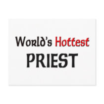 Worlds Hottest Priest postcards by tshirtshirts Worlds Hottest Priest postcards
