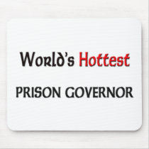 Worlds Hottest Prison Governor mousepads