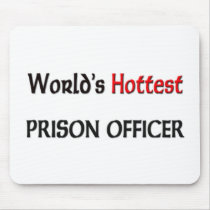 Worlds Hottest Prison Officer mousepads