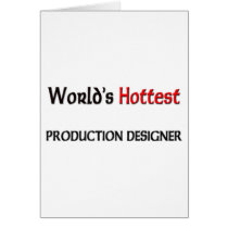 Worlds Hottest Production Designer Card