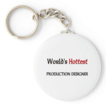 Worlds Hottest Production Designer Keychains