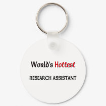 Worlds Hottest Research Assistant keychains