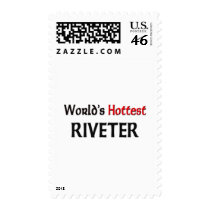 Worlds Hottest Riveter postage by tshirtshirts Worlds Hottest Riveter postage