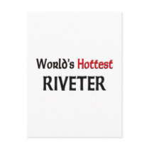 Worlds Hottest Riveter postcards