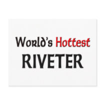 Worlds Hottest Riveter postcards