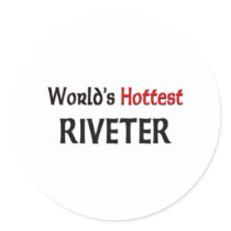 Worlds Hottest Riveter stickers by tshirtshirts Worlds Hottest Riveter stickers