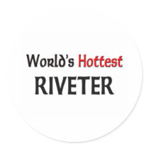 Worlds Hottest Riveter stickers by tshirtshirts Worlds Hottest Riveter stickers
