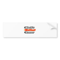 World's Hottest Runner Bumper Sticker