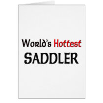 Worlds Hottest Saddler cards by tshirtshirts Worlds Hottest Saddler cards